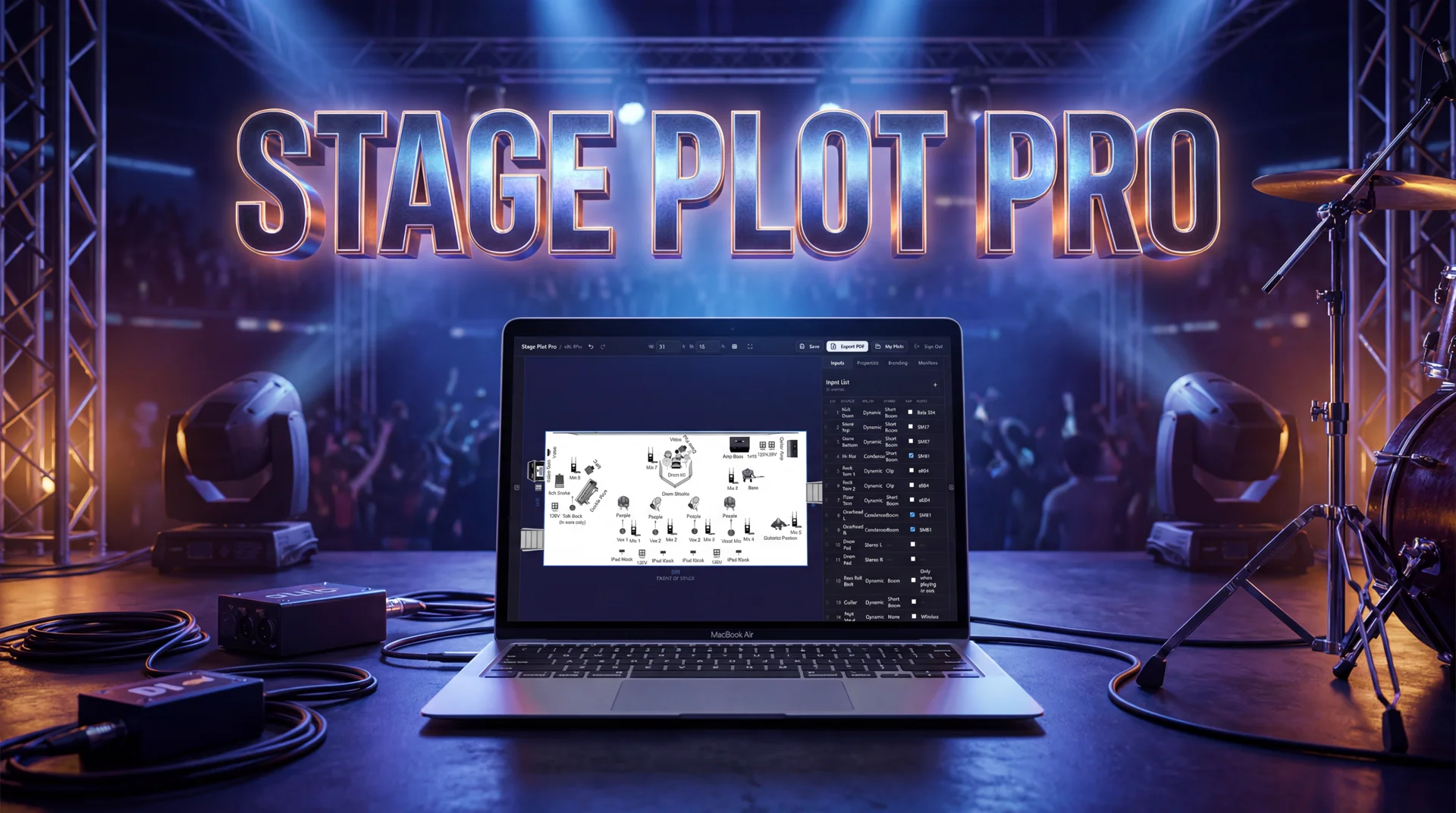 Stageplot Pro